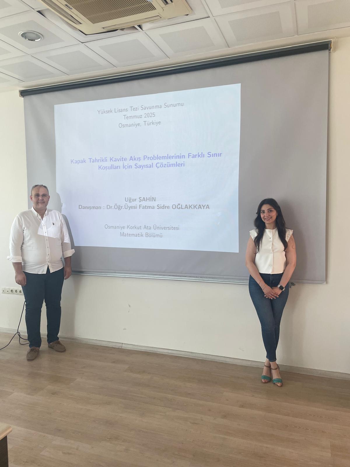 Yüksek Lisans Tez Savunması