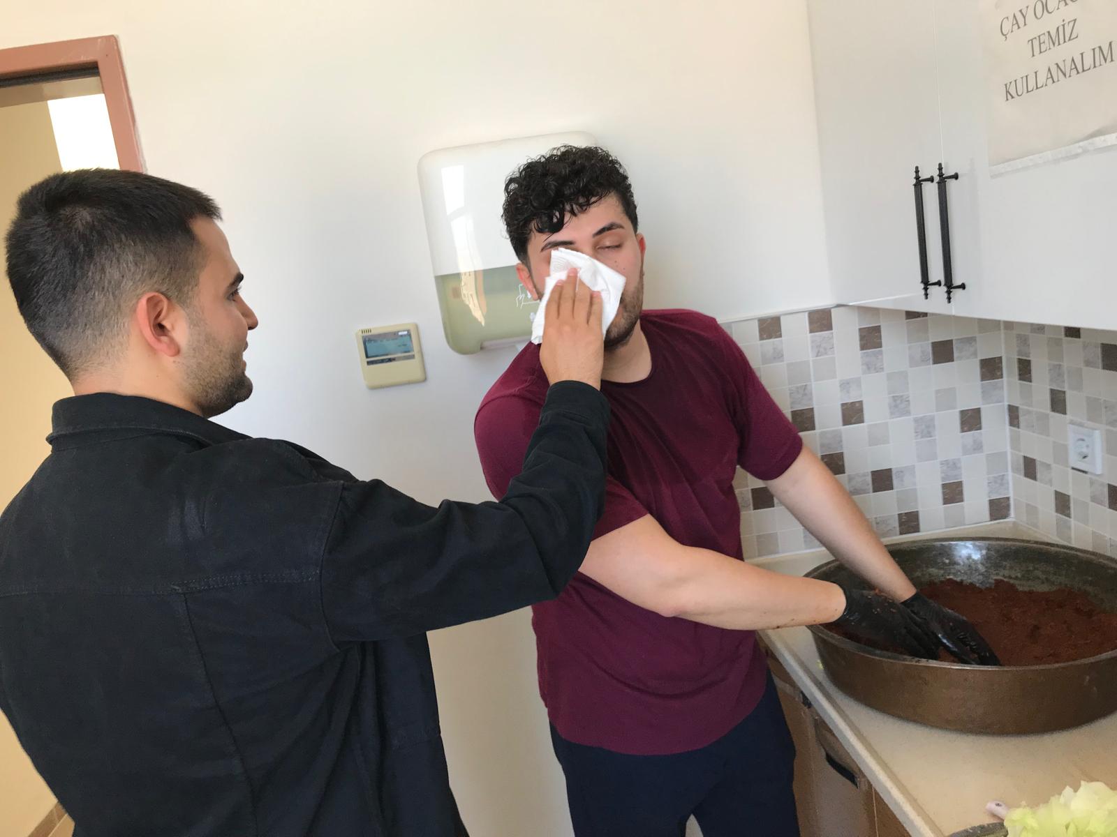 Bölümümüzde Çiğ Köfte Etkinliği Düzenlendi