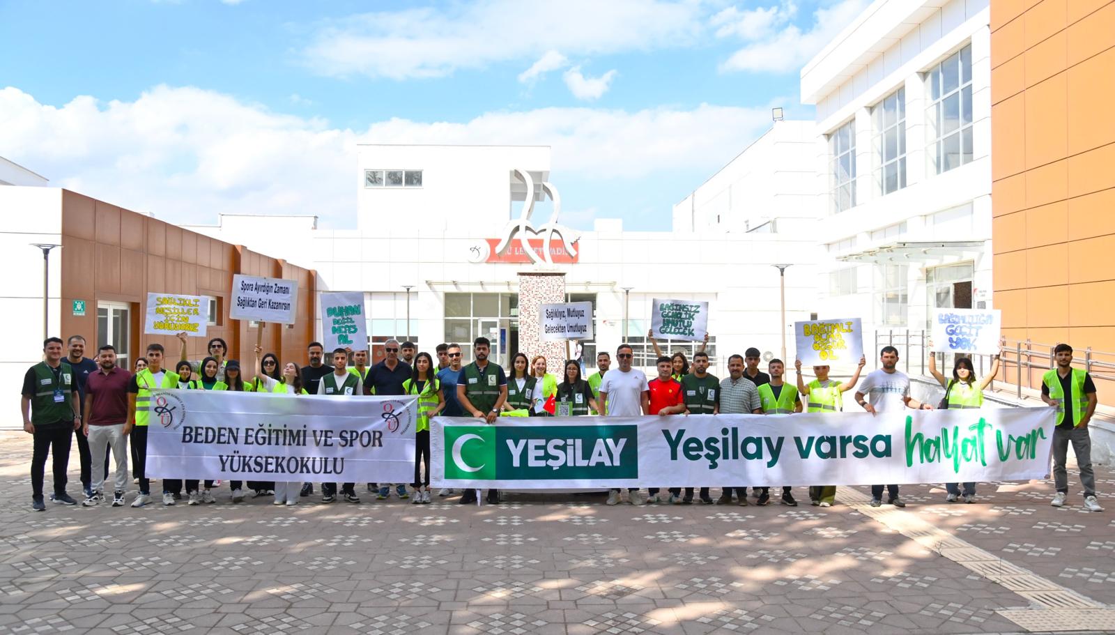 Genç Yeşilay'dan Karacaoğlan Yerleşkesi'nde 
