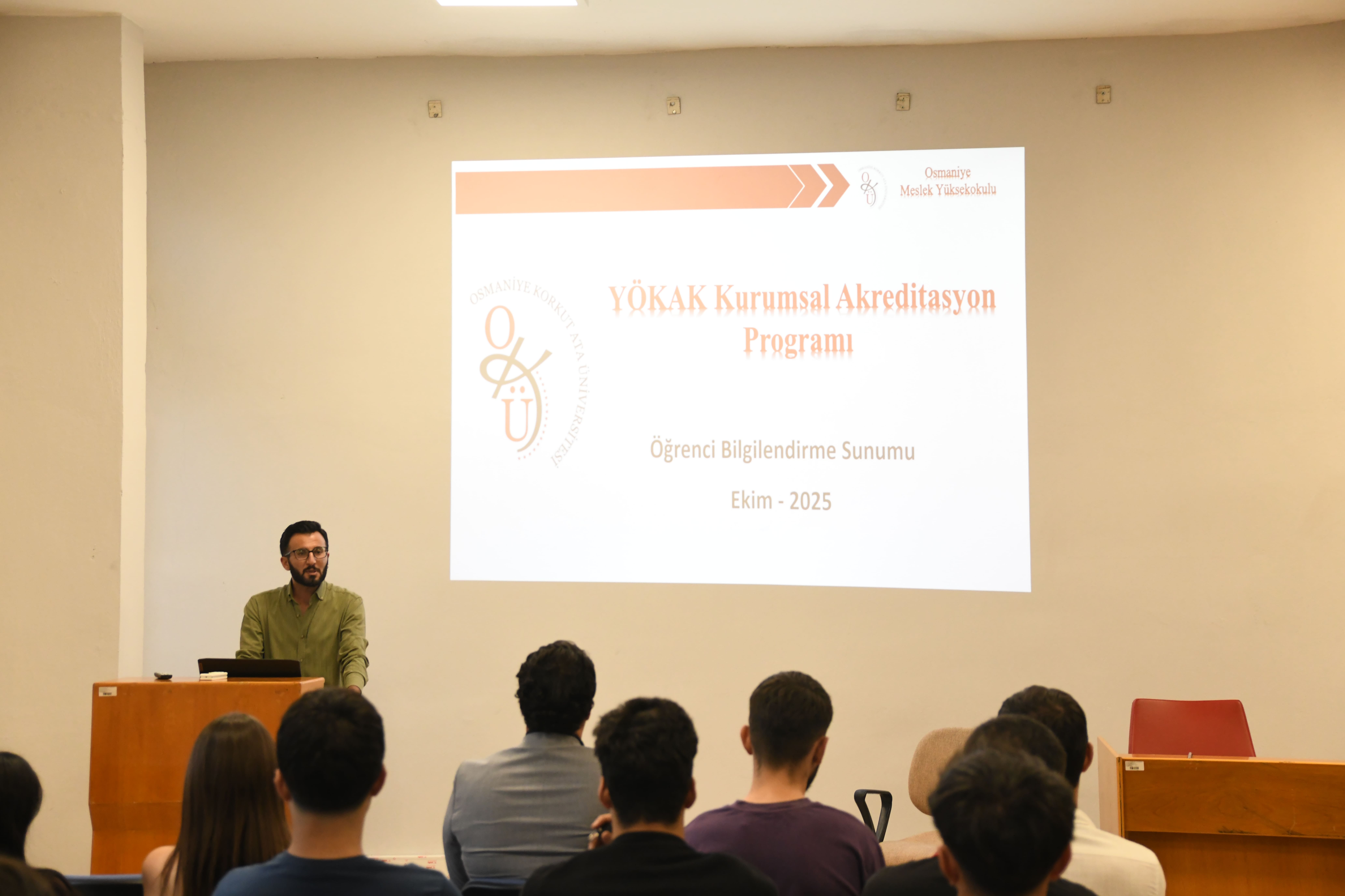 Kurumsal Akreditasyon Programı Bilgilendirmesi Gerçekleştirildi