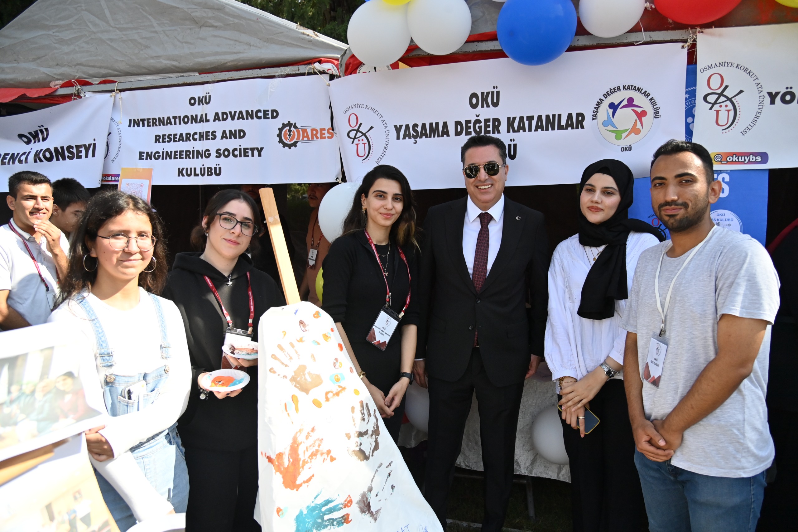 Ulaştırma Hizmetleri Bölümünün Kurduğu Yaşama Değer Katanlar Kulübünün Kulüp Tanıtım Günlerine  Katılımı