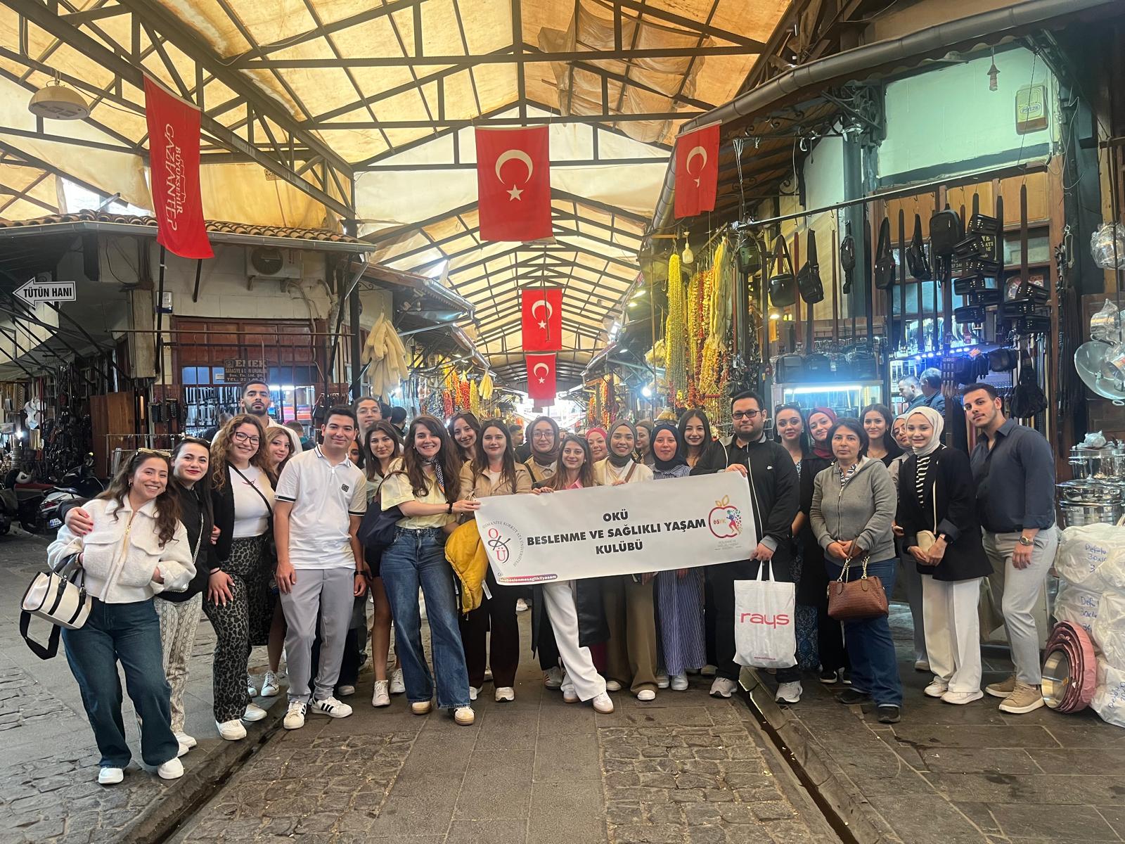 BESLENME VE SAĞLIKLI YAŞAM KULÜBÜ İLE GAZİANTEP'TE KÜLTÜR DOLU BİR GÜN