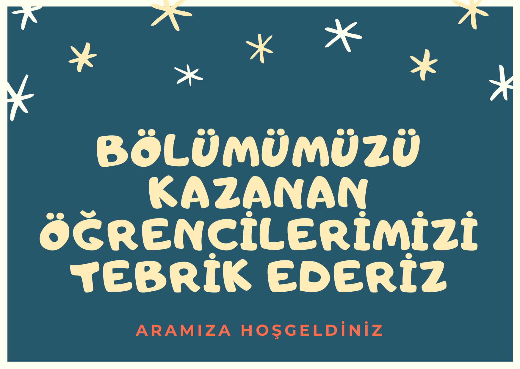 ARAMIZA HOŞGELDİNİZ