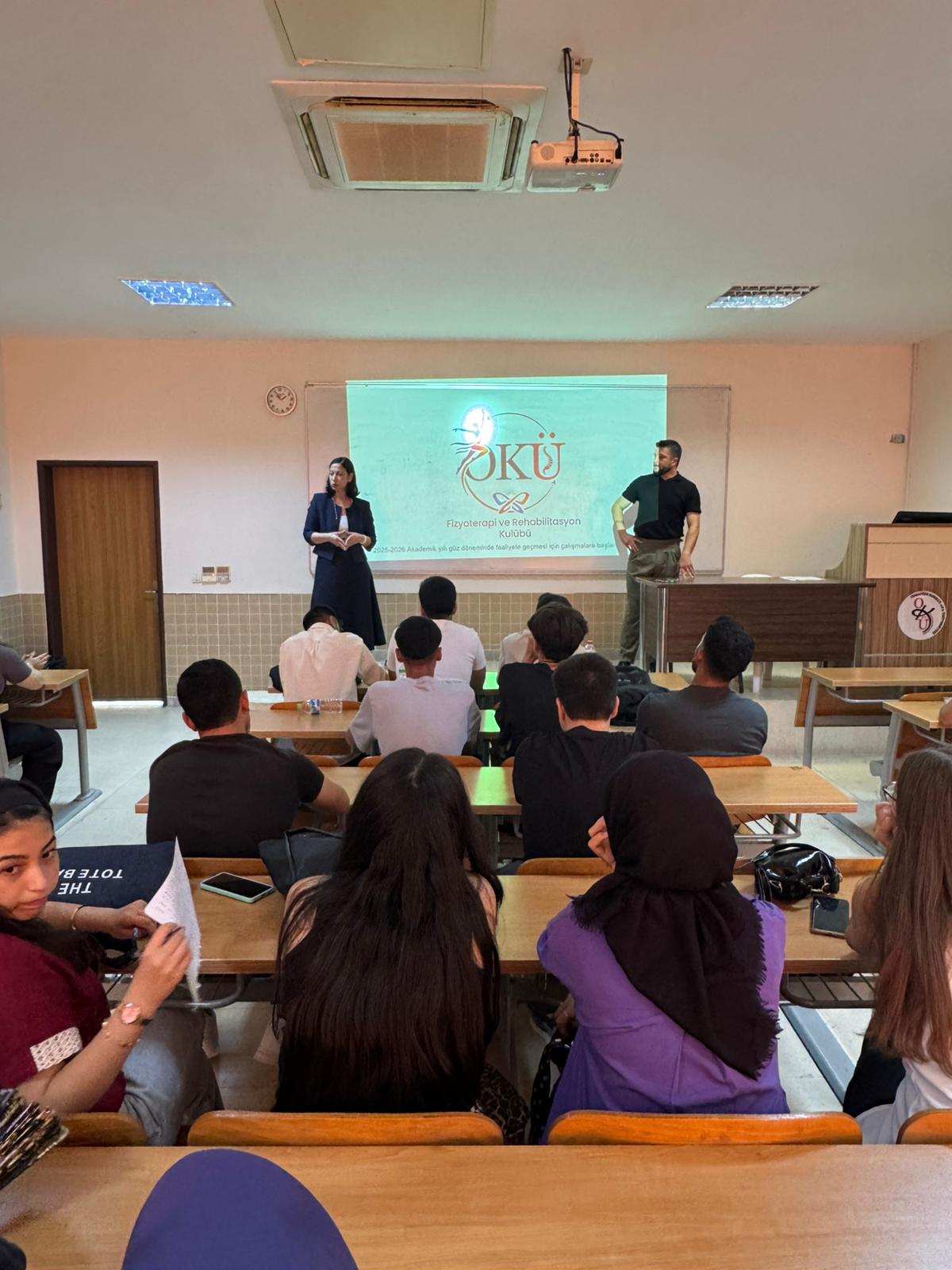 Fizyoterapi ve Rehabilitasyon Bölümü 2025-2026 Güz Dönemi Oryantasyon Eğitimi Gerçekleştirildi