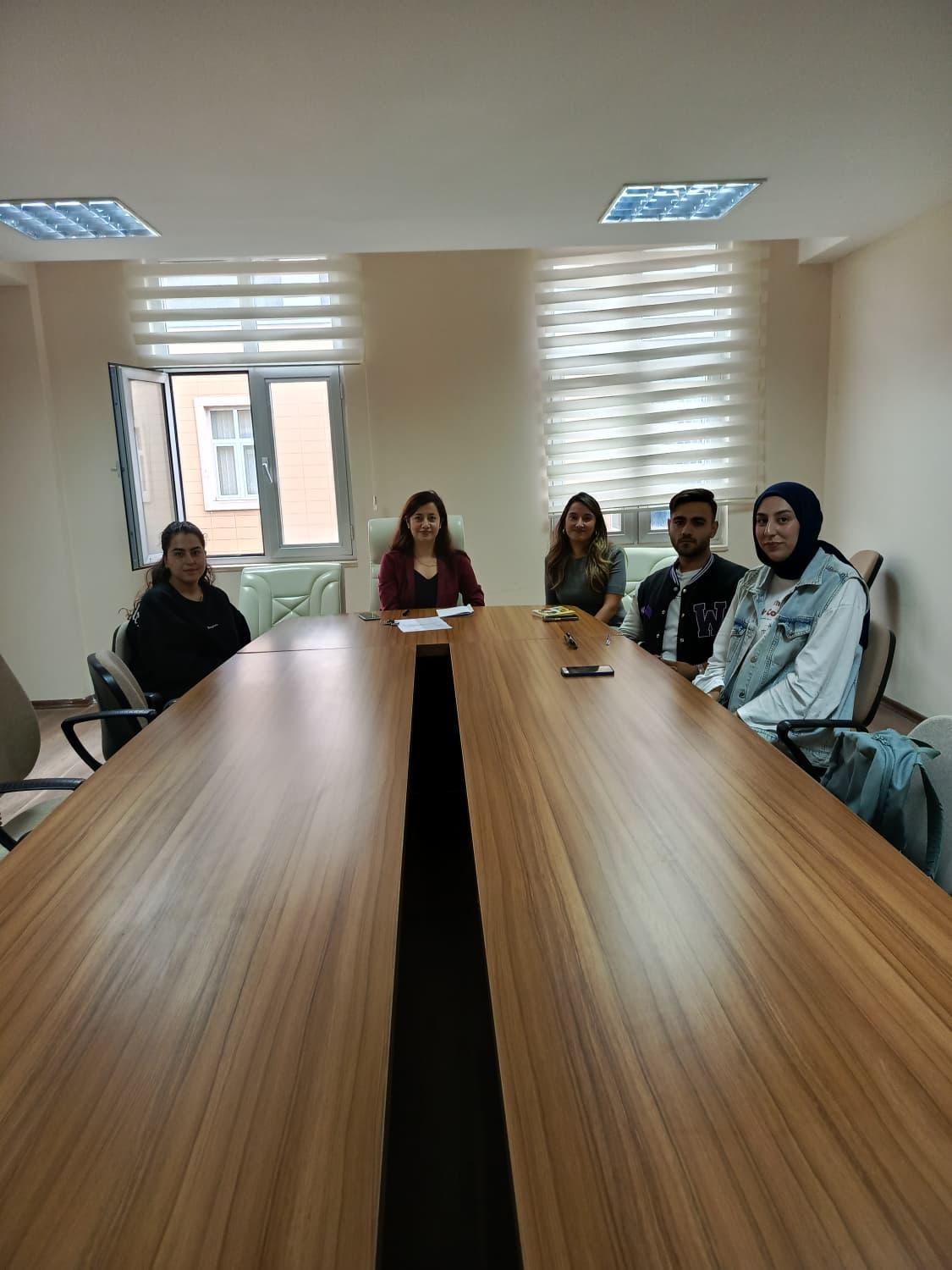 Bölüm Öğrenci Danışma Kurulu Toplantısı Gerçekleştirildi.