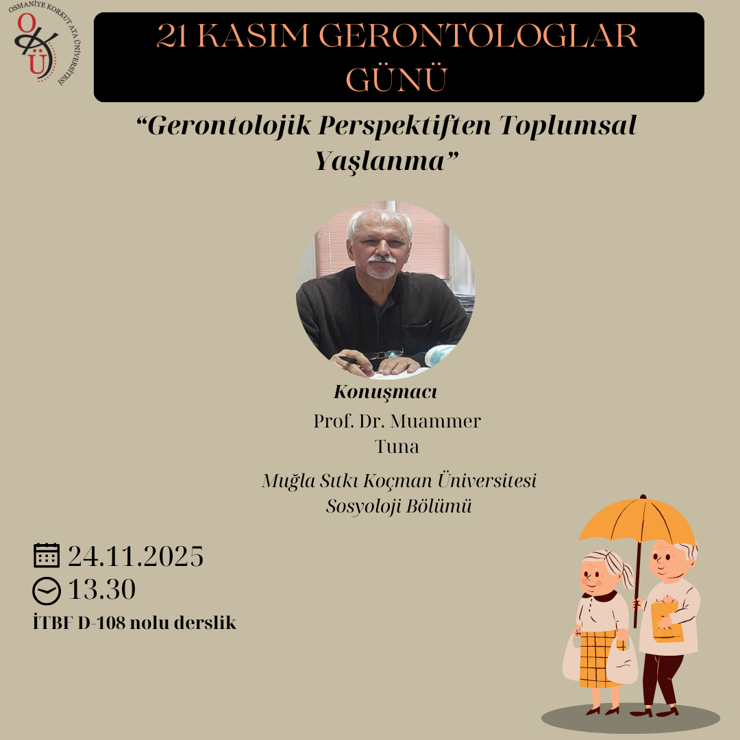 Gerontologlar Günü Etkinliği