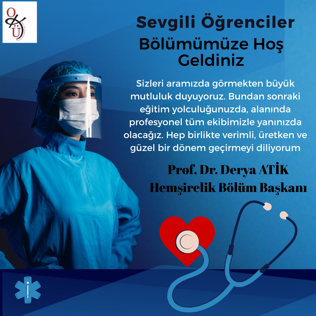 Bölüm Başkanı Mesajı