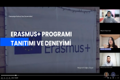 Sosyal Hizmet Bölümünde Erasmus Bilgilendirme ve Deneyim Paylaşımı Toplantısı Düzenlendi