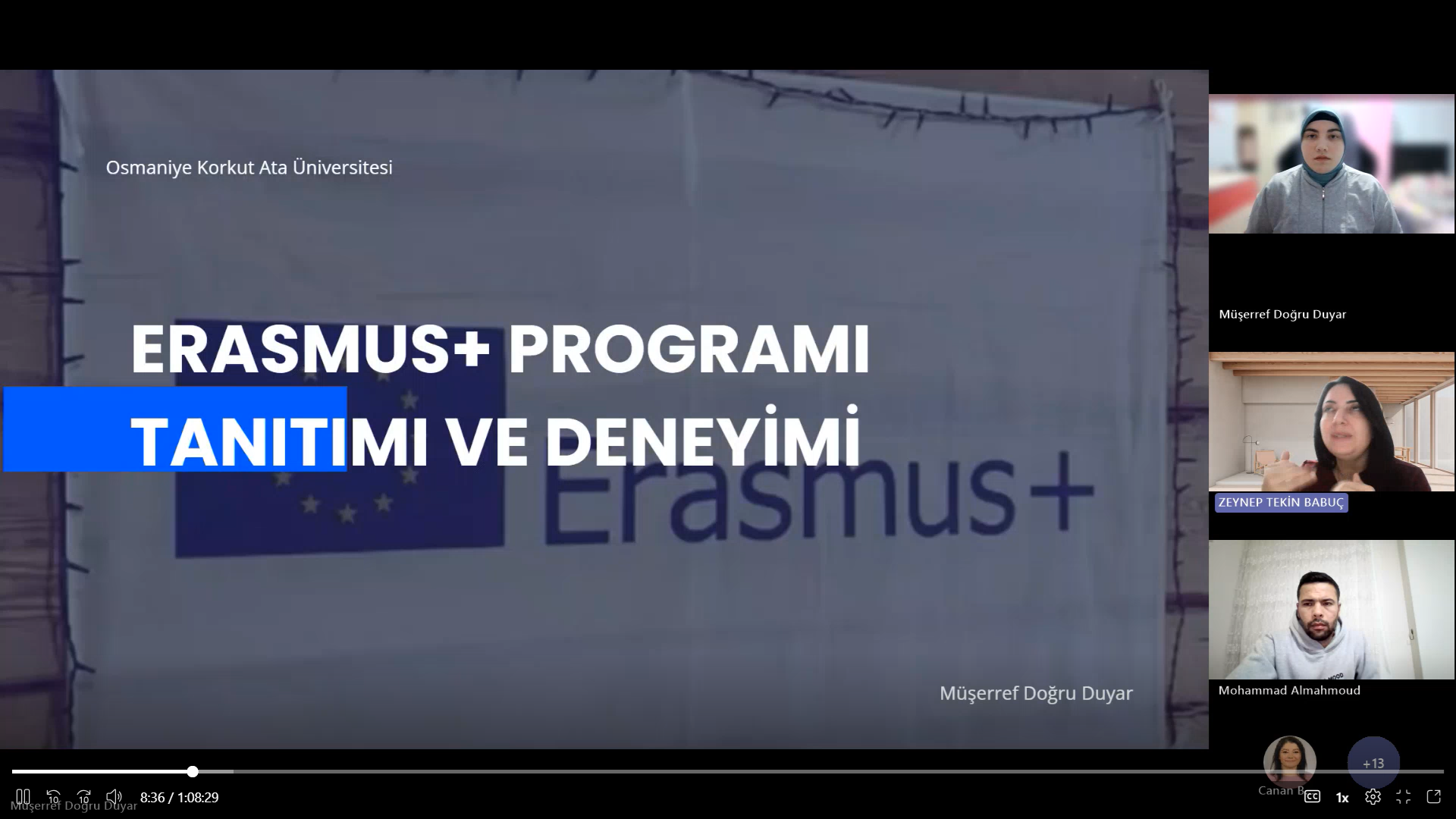 Sosyal Hizmet Bölümünde Erasmus Bilgilendirme ve Deneyim Paylaşımı Toplantısı Düzenlendi