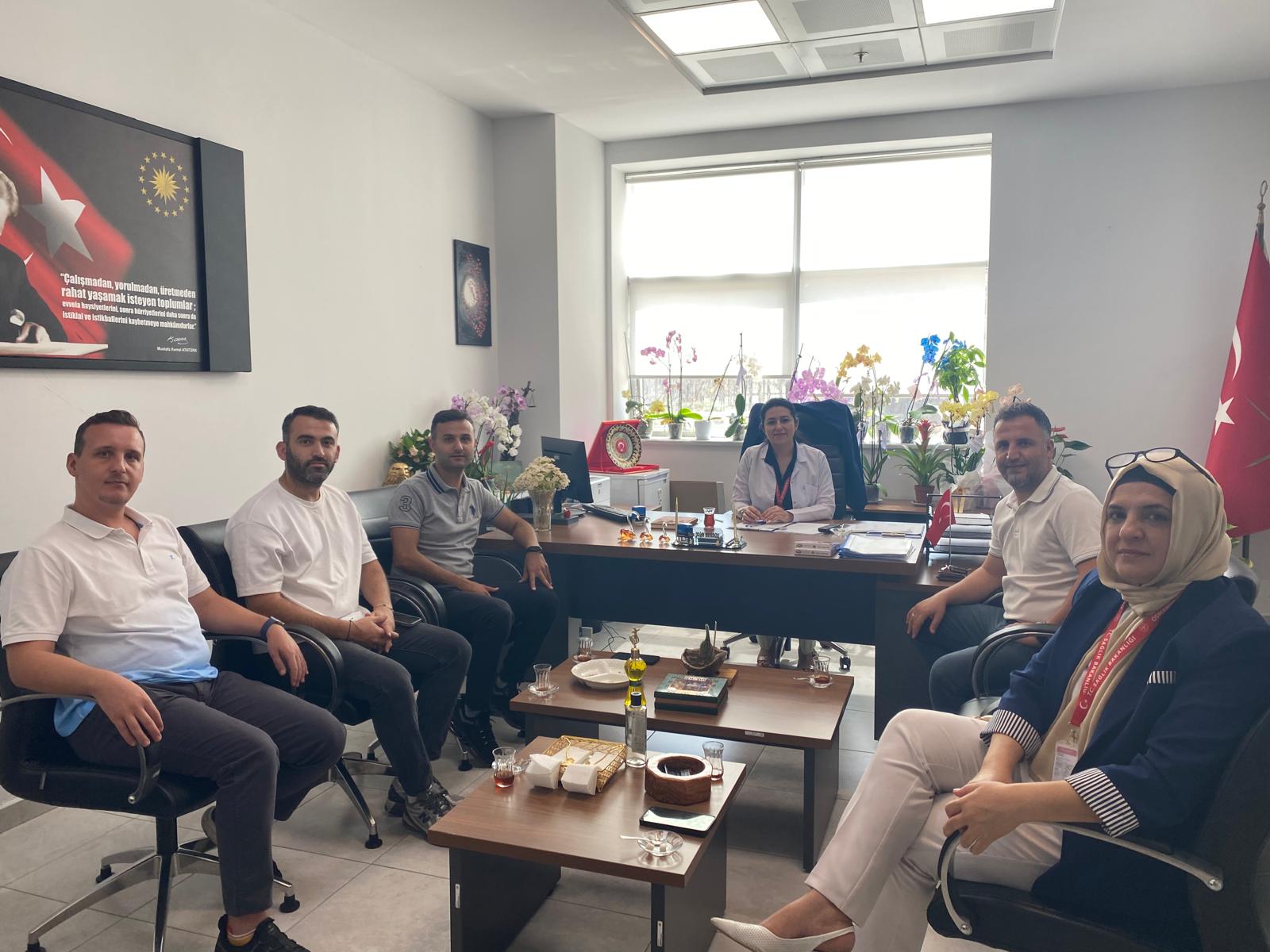 BÖLÜMÜMÜZ ÖĞRETİM ELEMANLARI TARAFINDAN OSMANİYE EĞİTİM VE ARAŞTRIMA HASTANESİ ZİYARET EDİLDİ