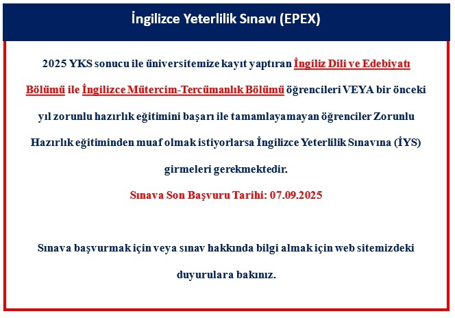 2025 FALL EPEX/İYS 