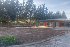 OKÜ Beden Eğitimi ve Spor Yüksekokulu Kantin Binası Peyzaj Çalışması